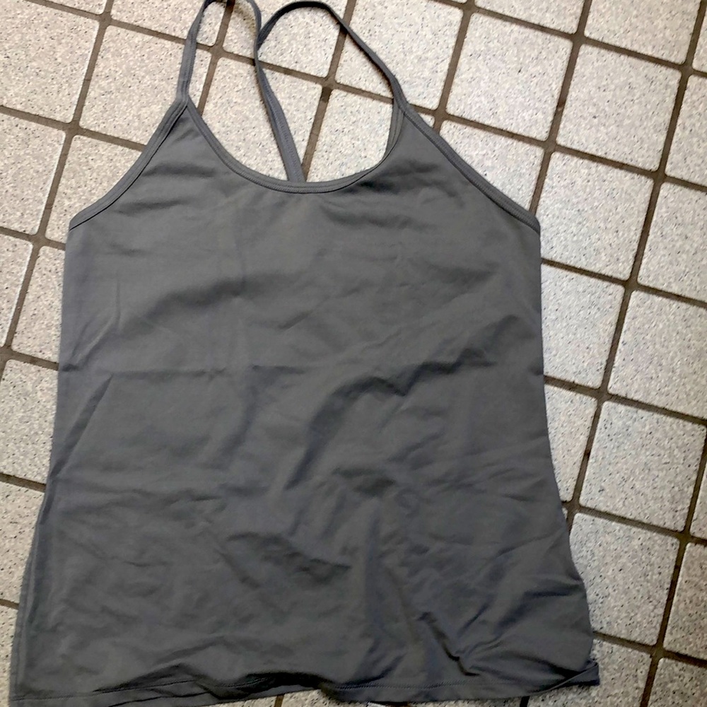 Nike gray super Dry-FIT athletic top